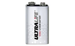 9V Lithium UltraLife engangsbatteri