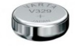 V329 Sølvoxid Knapcelle batteri Varta