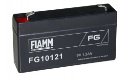 6V/1,2Ah FIAMM 5 års Blybatteri FG10121