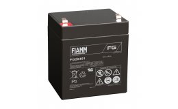 12V/4.5Ah FIAMM 5 års Blybatteri FG20451