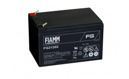 12V/12Ah FIAMM 5 års Blybatteri FG21202