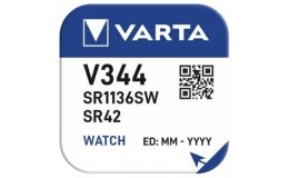 V344 Sølvoxid batteri Varta SR42/V-344