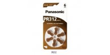 PR312HEP Panasonic batteri høreapparat 6 stk.