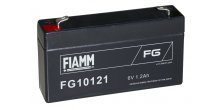 6V/1,2Ah FIAMM 5 års Blybatteri FG10121