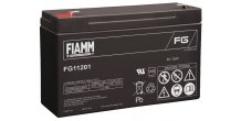 6V/12Ah FIAMM 5 års Blybatteri FG11201