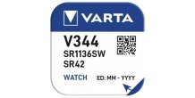 V344 Sølvoxid batteri Varta SR42/V-344